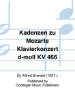Kadenzen zu Mozarts Klavierkonzert d-moll KV 466
