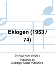 Eklogen (1953 / 74)