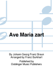 Ave Maria zart