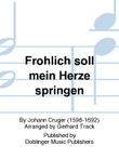 Frohlich soll mein Herze springen