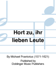 Hort zu, ihr lieben Leute