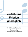 Verleih uns Frieden gnadiglich