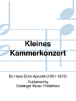 Kleines Kammerkonzert