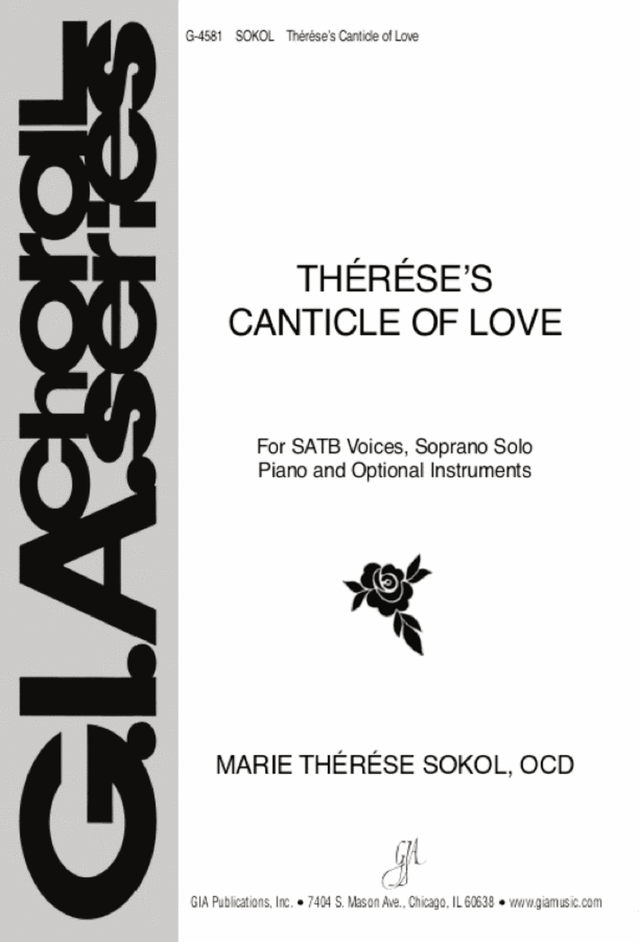 Thérèse’s Canticle of Love - Harp edition Cello scores gallery preview page 1