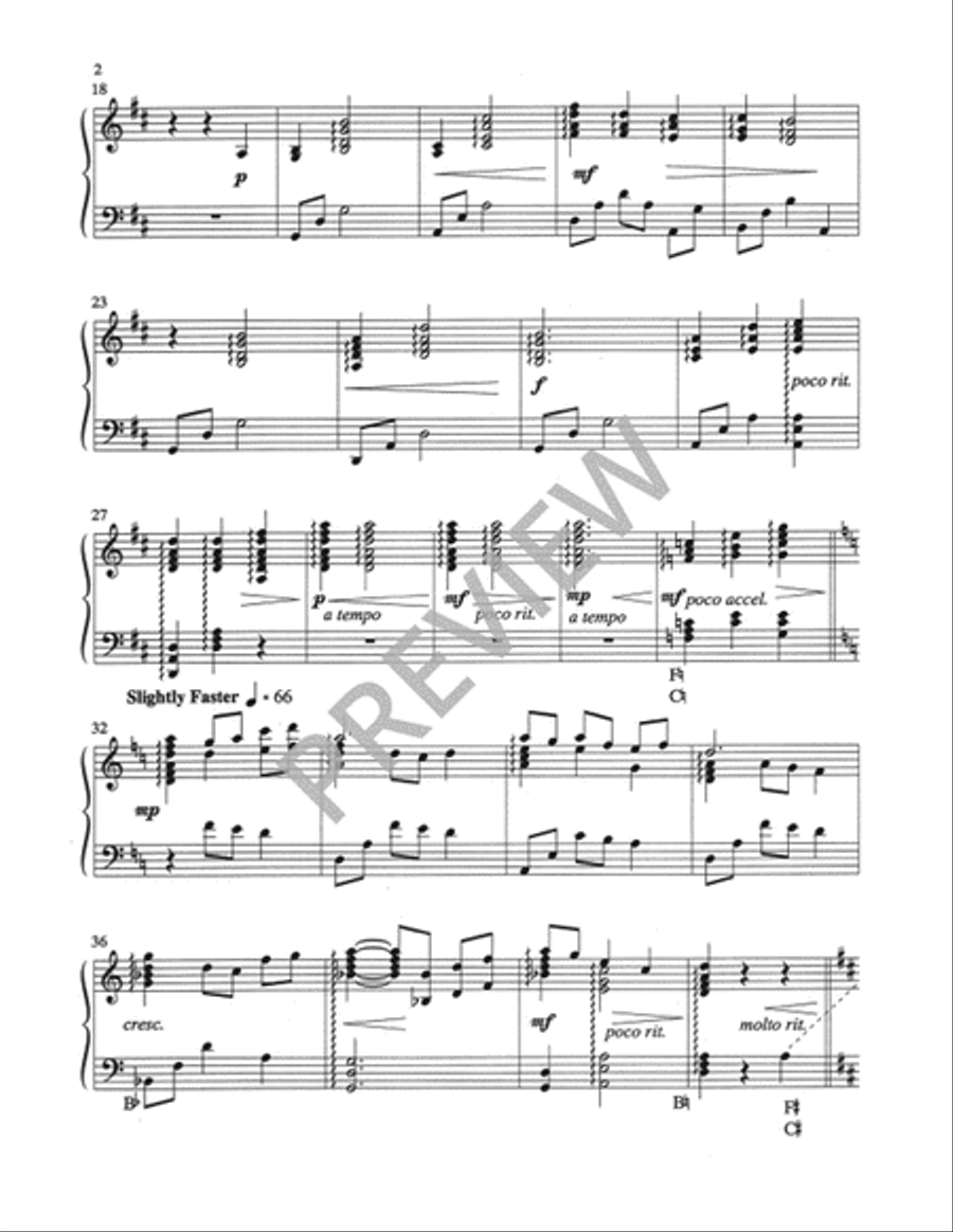 Thérèse’s Canticle of Love - Harp edition Cello scores gallery preview page 3