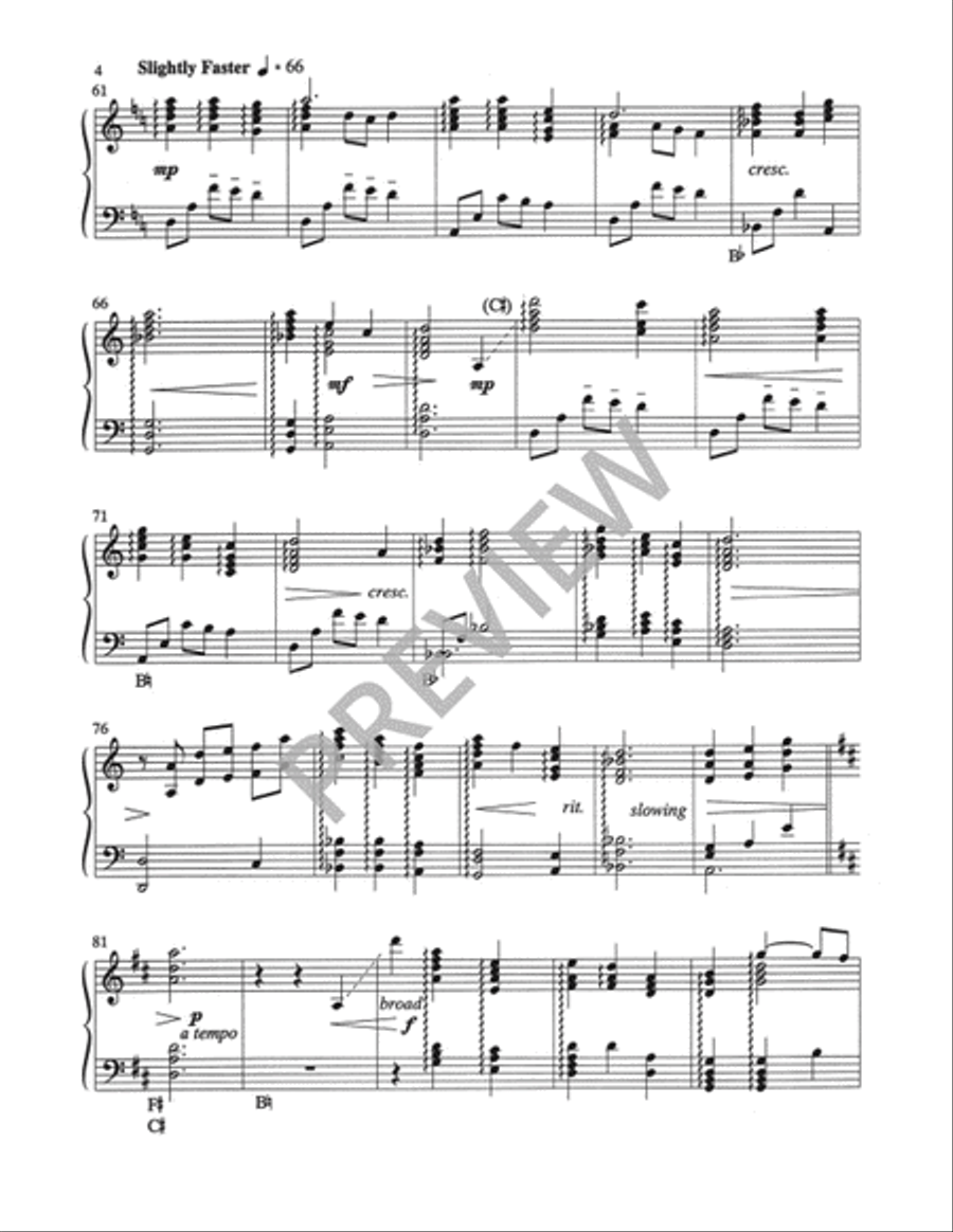 Thérèse’s Canticle of Love - Harp edition Cello scores gallery preview page 5