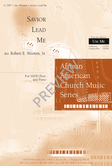 Savior, Lead Me