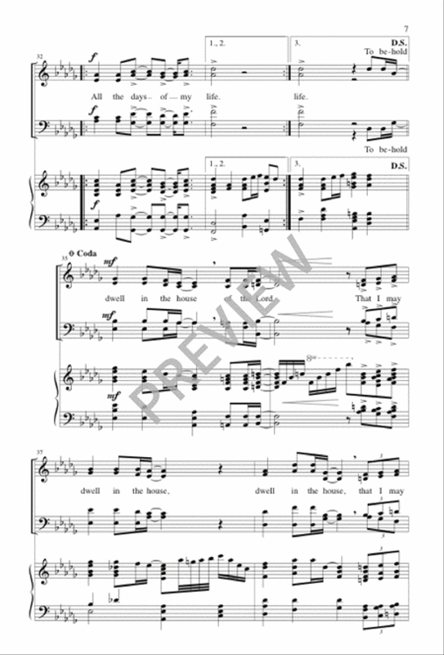 Dwell in the House Dwell in the House 4-Part scores gallery preview page 7