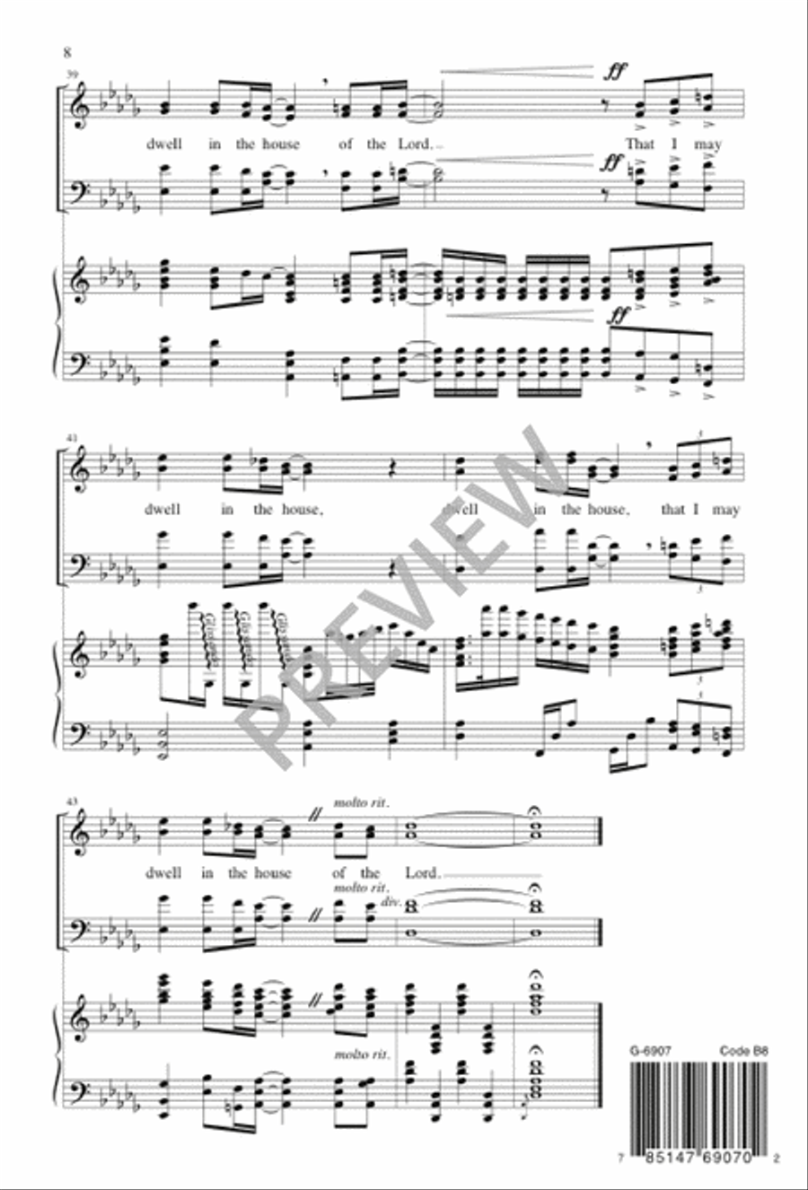 Dwell in the House Dwell in the House 4-Part scores gallery preview page 8