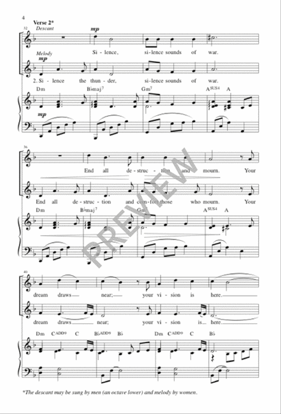 Comfort, My People Comfort, My People 2-Part scores gallery preview page 4