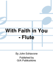 With Faith in You - Instrument edition