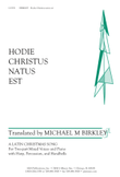 Hodie Christus natus est - Handbell edition