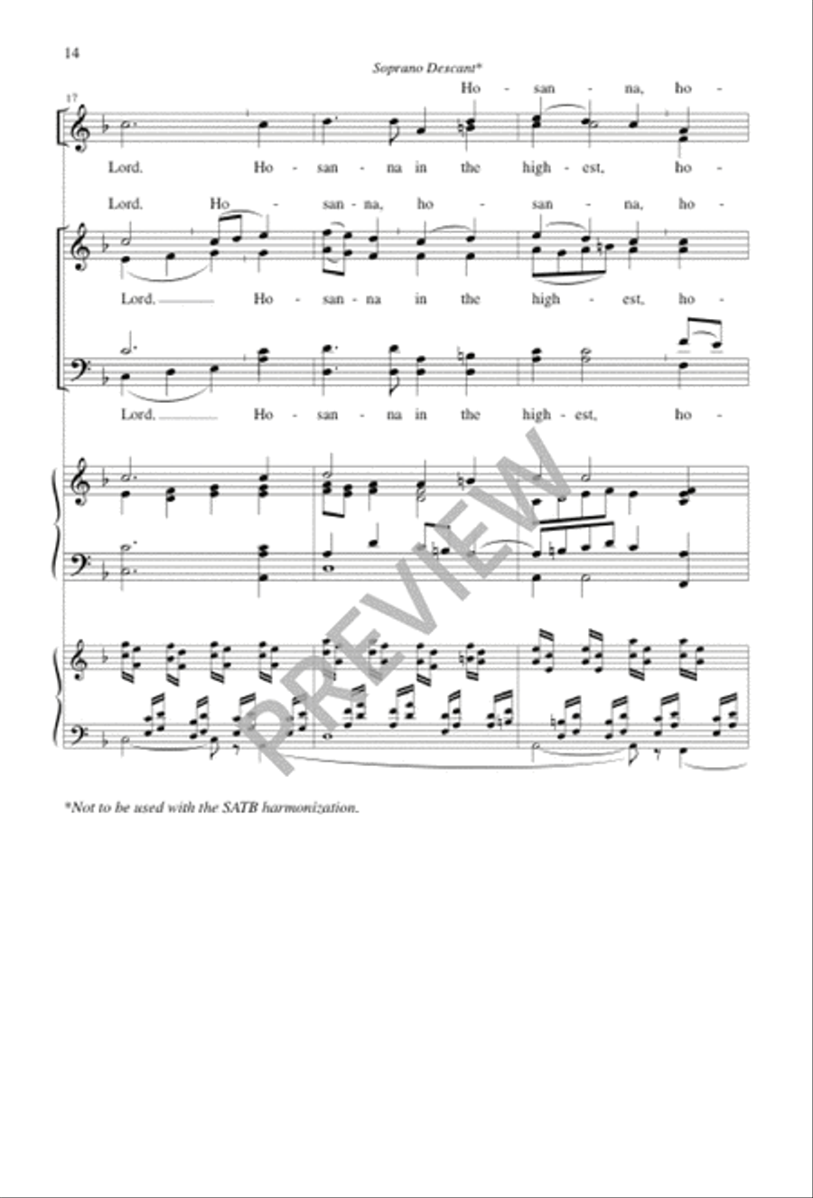 A Community Mass - Choral / Accompaniment edition A Community Mass - Choral / Accompaniment edition 4-Part scores gallery preview page 16