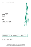 Away in a Manger - Instrument edition mini preview