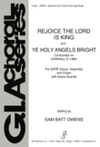 Rejoice, the Lord Is King and Ye Holy Angels Bright - Instrument edition