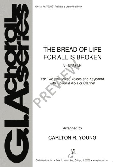 The Bread of Life for All Is Broken