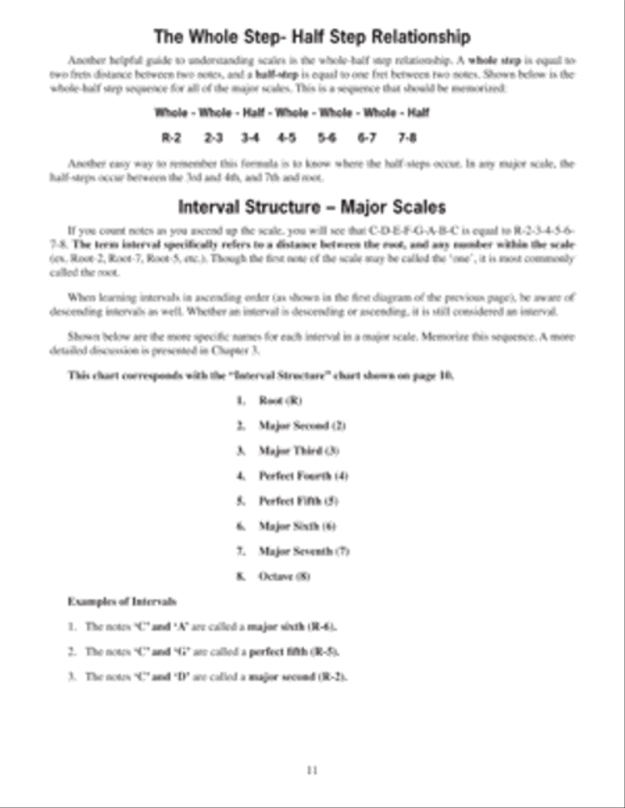 Essential Music Theory for Electric Bass Bass Guitar scores gallery preview page 2