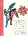 Madrigal sobre un tema popular (vers. simfònica)
