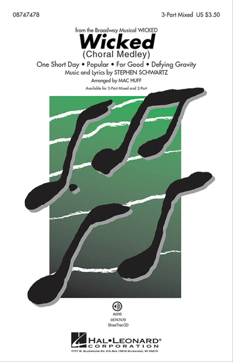 Wicked 3-Part scores gallery preview page 1