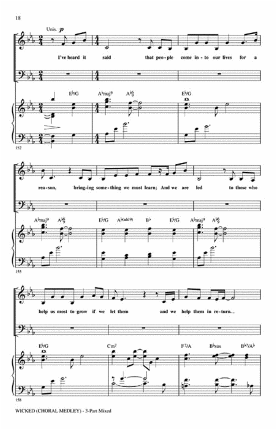 Wicked 3-Part scores gallery preview page 4