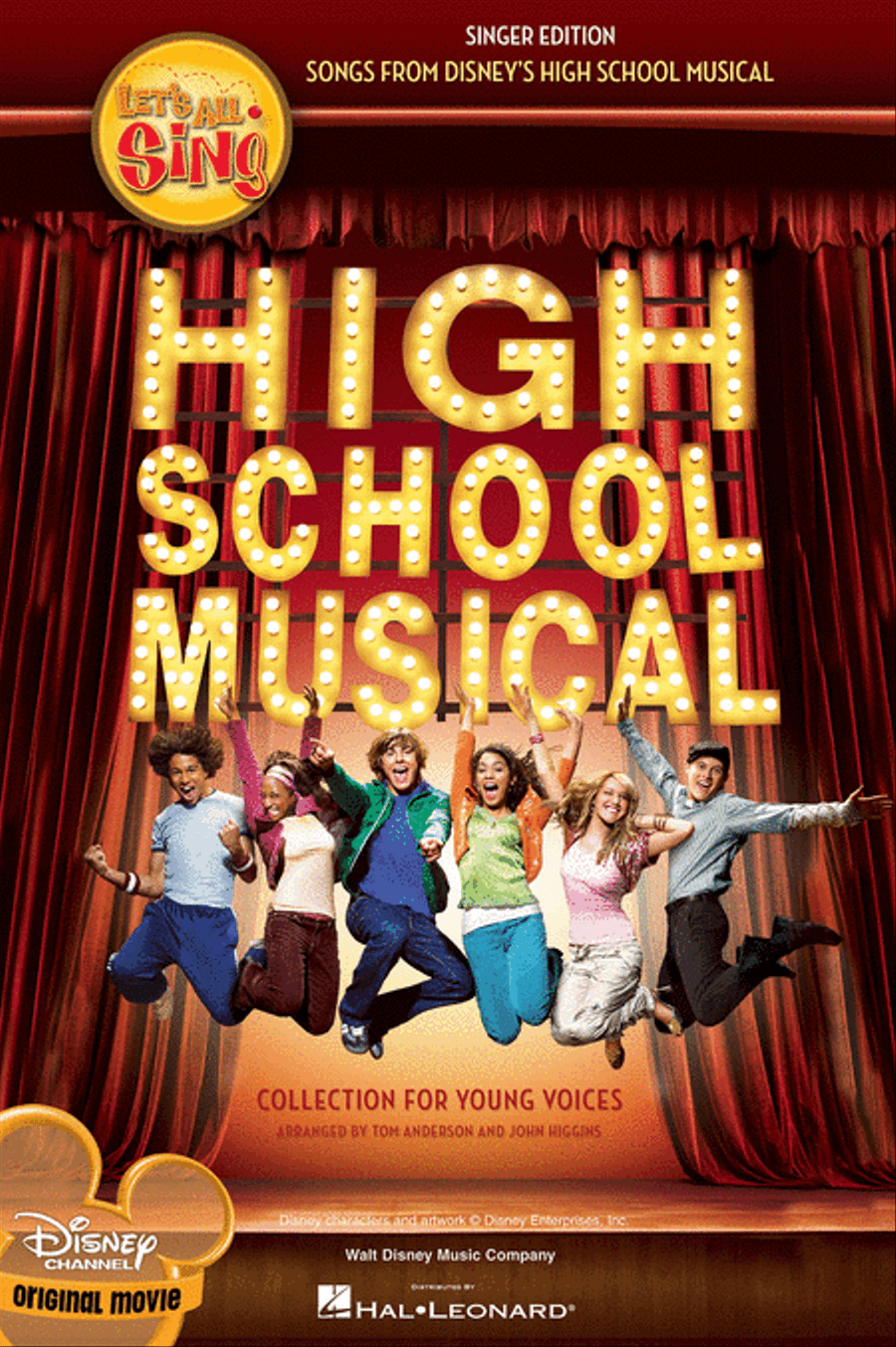 Let's All Sing Songs from Disney's High School Musical Choir scores gallery preview page 1