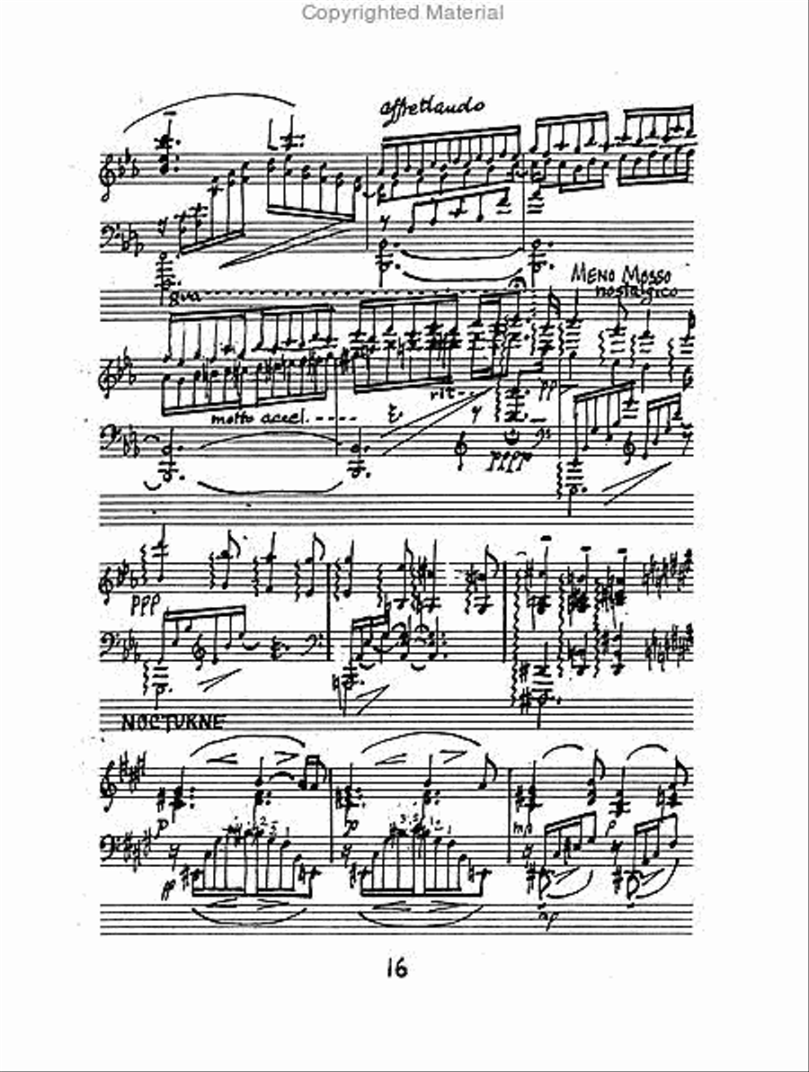 Portrait of Madame Butterfly (An Operatic Sonata-Fantasy on Themes from Puccini) Piano Solo scores gallery preview page 4