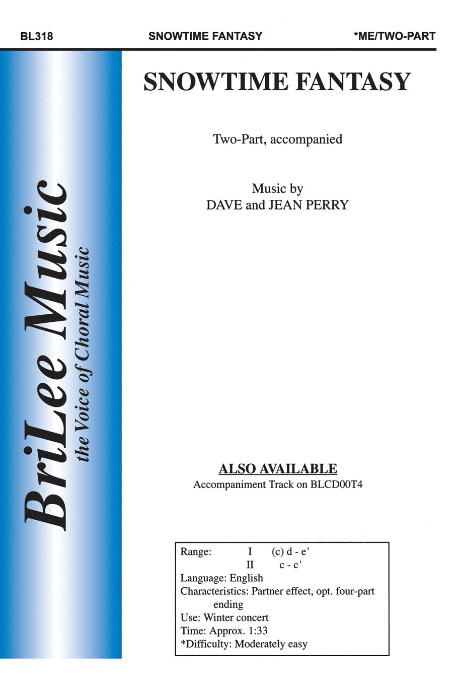 Snowtime Fantasy Snowtime Fantasy 2-Part scores gallery preview page 1
