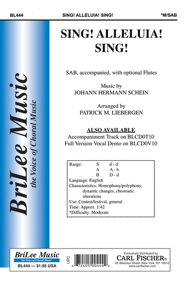 Sing! Alleluia! Sing!