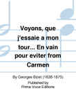 Voyons, que j'essaie a mon tour... En vain pour eviter from Carmen mini preview