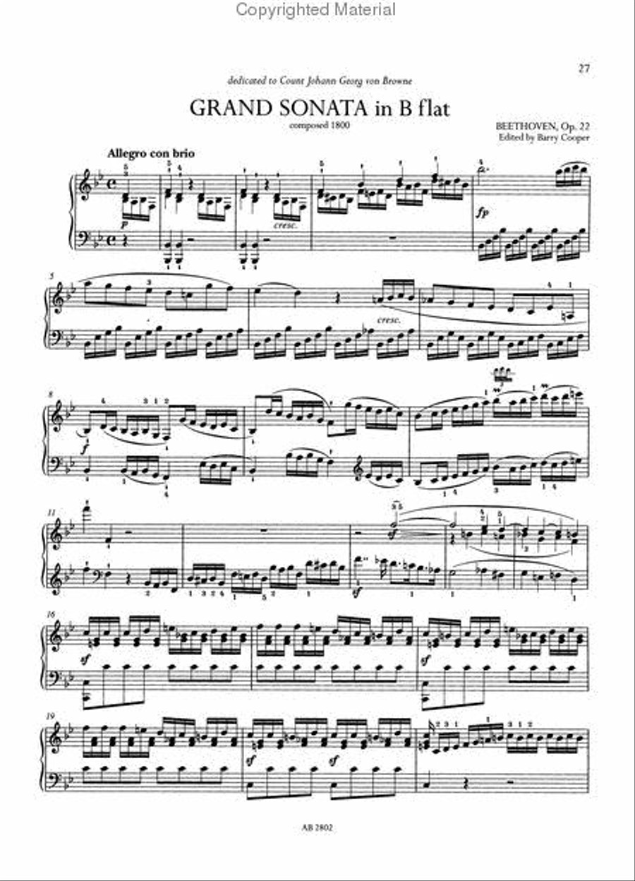 The 35 Piano Sonatas, Volumes 1-3 Piano Method scores gallery preview page 2