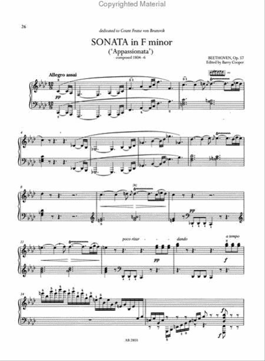 The 35 Piano Sonatas, Volumes 1-3 Piano Method scores gallery preview page 4