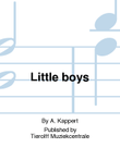 Little Boys - March with Drums ad lib.