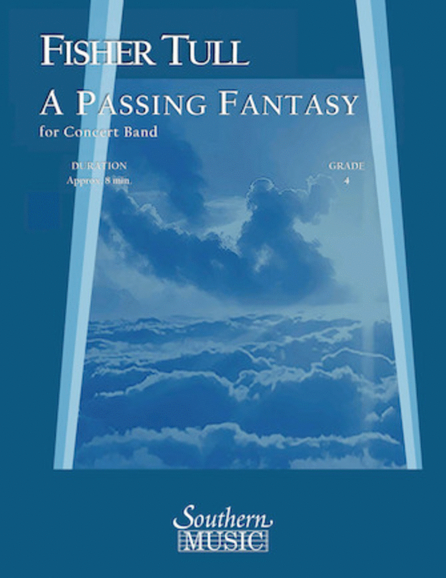 A Passing Fantasy Concert Band scores gallery preview page 1