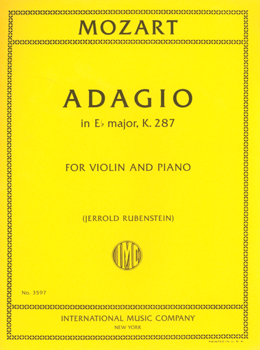 Adagio In E Flat Major, K. 287