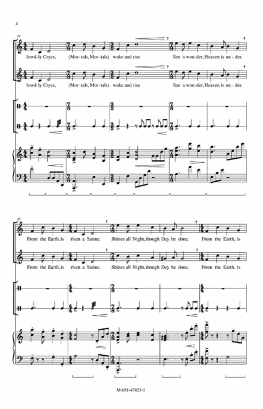 Chauntecleere Chauntecleere 2-Part scores gallery preview page 3
