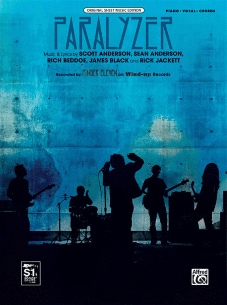 Paralyzer Piano, Vocal, Guitar scores gallery preview page 1