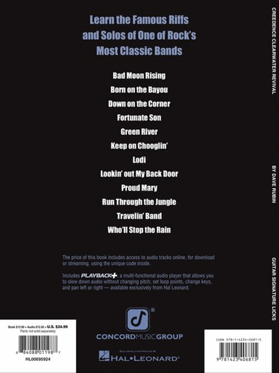 Creedence Clearwater Revival Electric Guitar scores gallery preview page 7