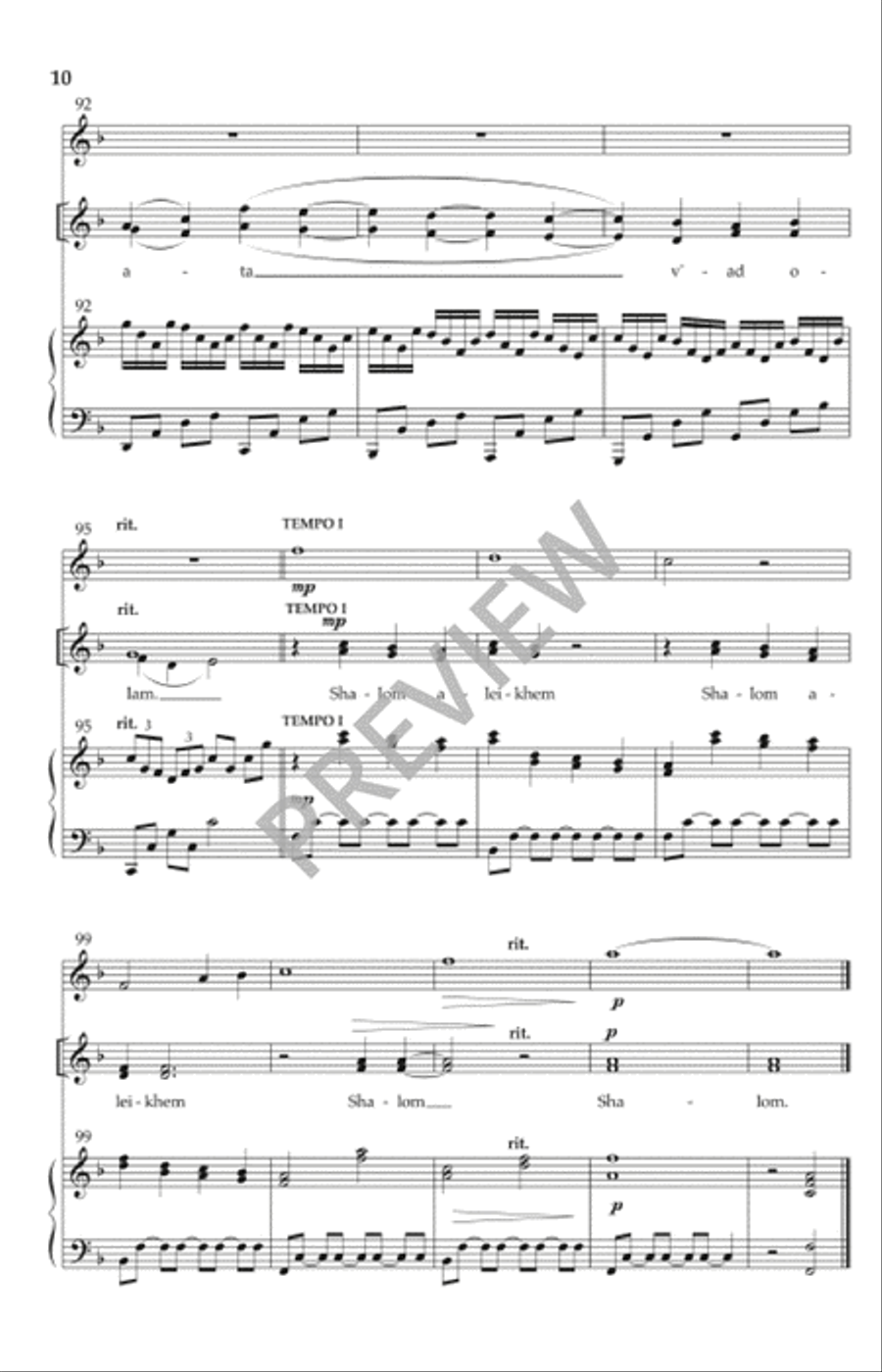 Shalom Aleikhem Shalom Aleikhem SA scores gallery preview page 9