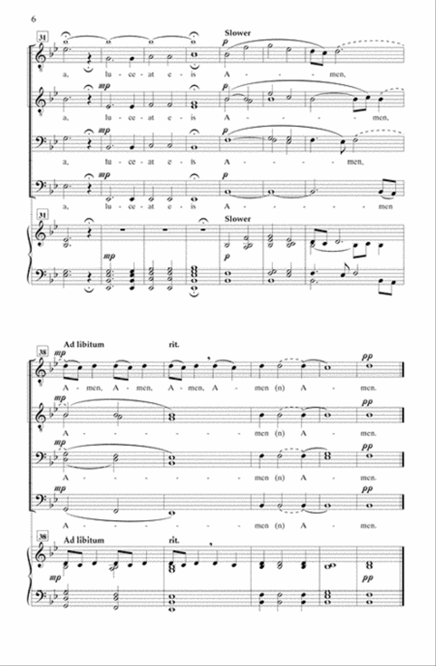 Lux Aeterna (TTBB) Lux Aeterna (TTBB) TTBB scores gallery preview page 5