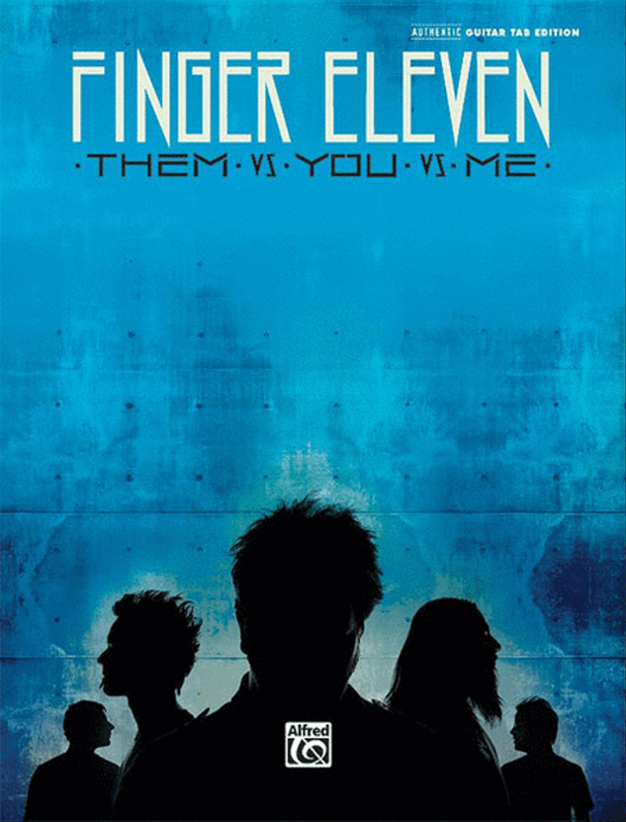 Finger Eleven -- Them vs. You vs. Me Electric Guitar scores gallery preview page 1