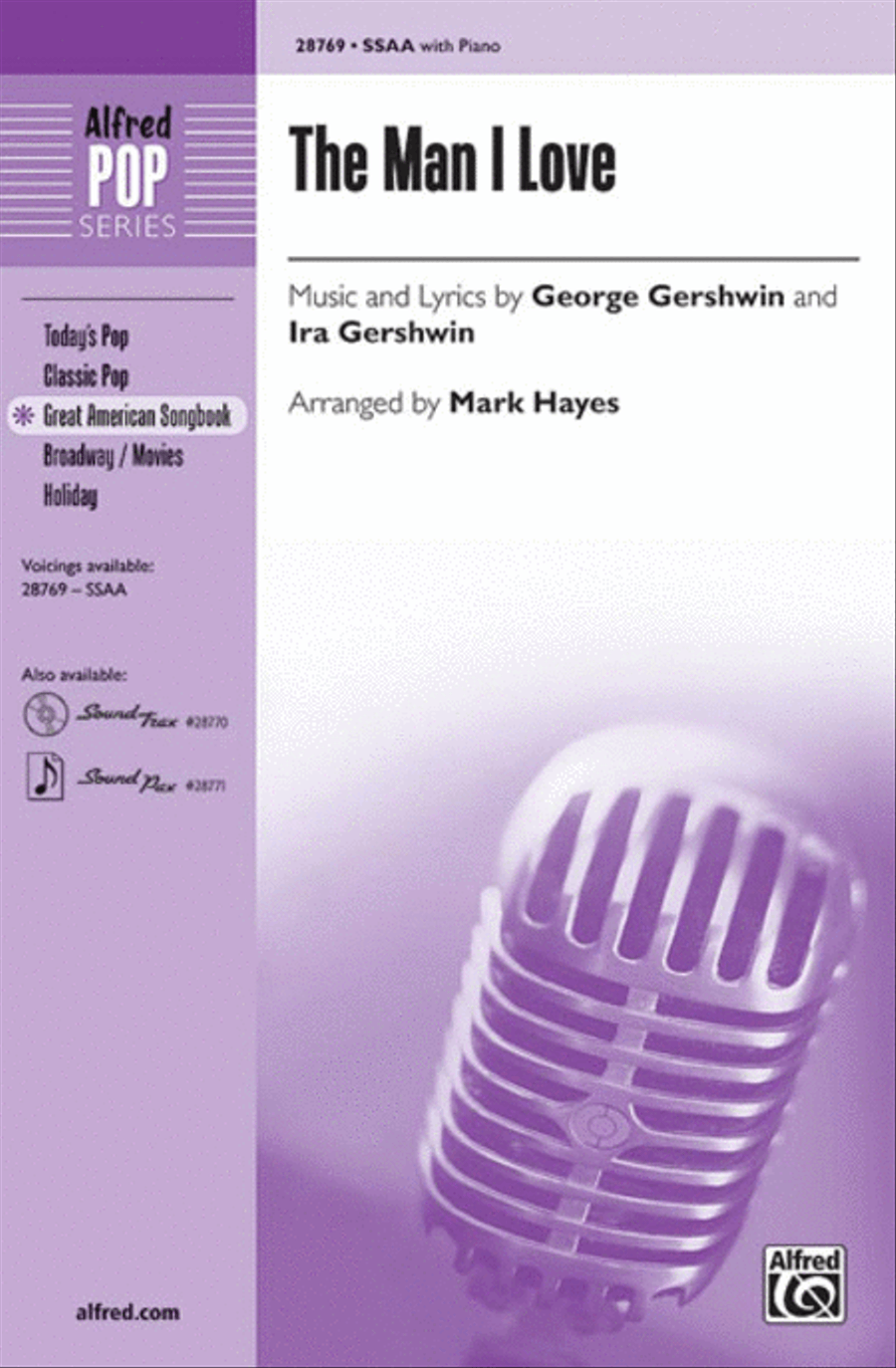The Man I Love The Man I Love Women's Choir scores gallery preview page 1