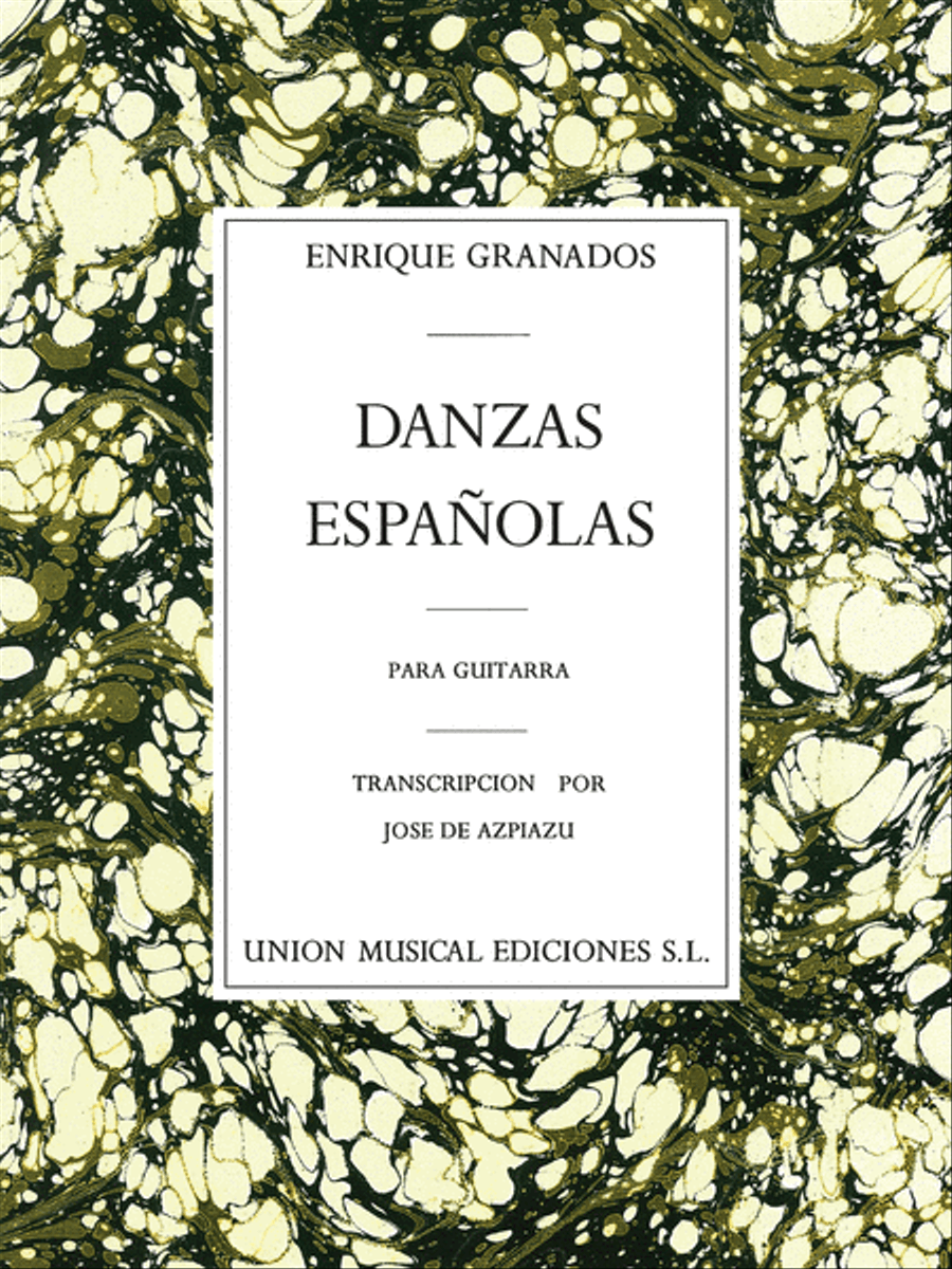 Danzas Espagnolas Complete for Guitar Acoustic Guitar scores gallery preview page 1