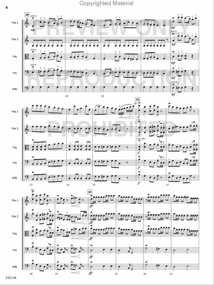 Marche Slav Marche Slav String Orchestra scores gallery preview page 5