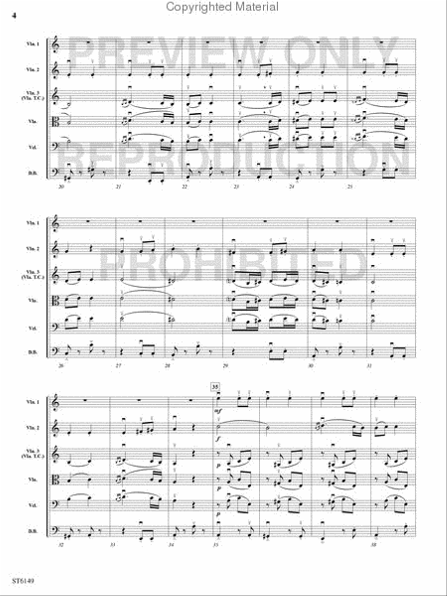 Allegretto Allegretto String Orchestra scores gallery preview page 3