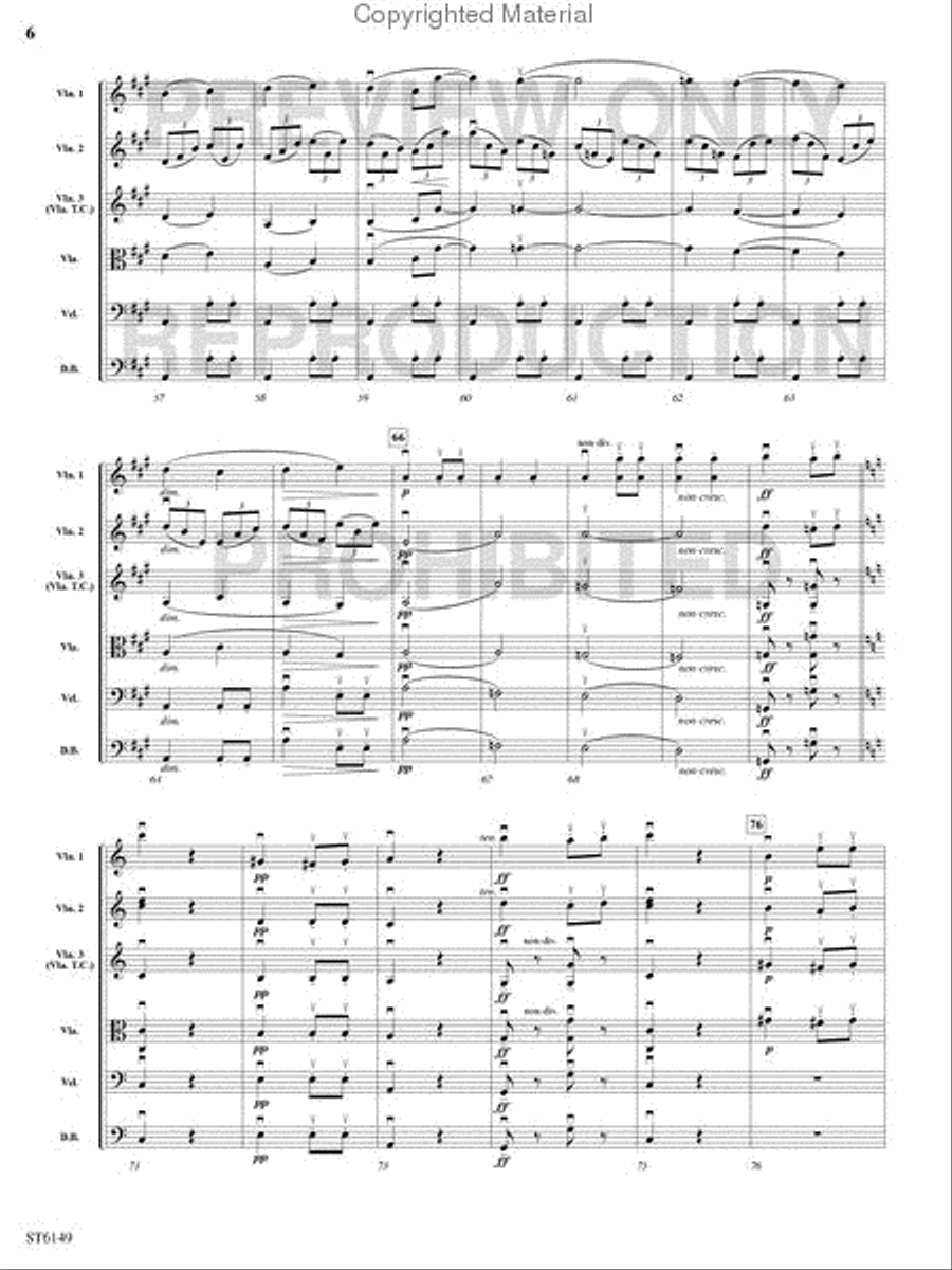 Allegretto Allegretto String Orchestra scores gallery preview page 5