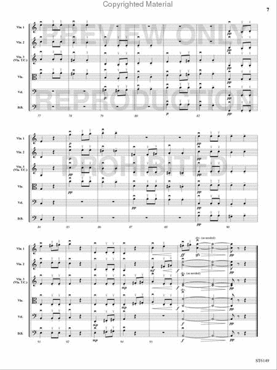 Allegretto Allegretto String Orchestra scores gallery preview page 6