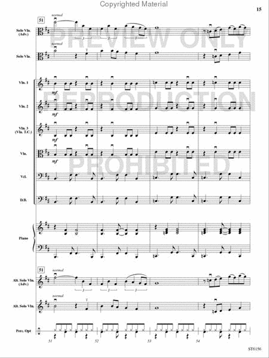 Danza Latina Danza Latina String Orchestra scores gallery preview page 14