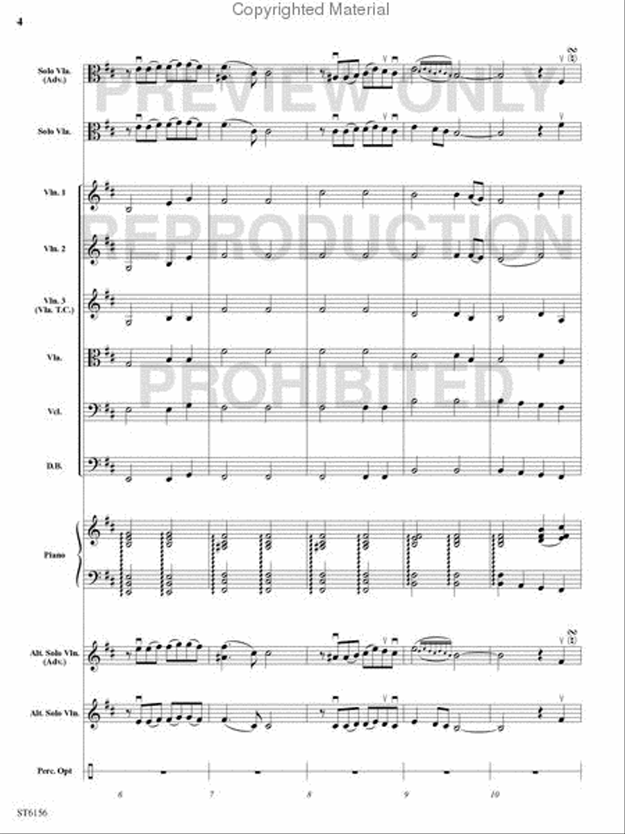 Danza Latina Danza Latina String Orchestra scores gallery preview page 3