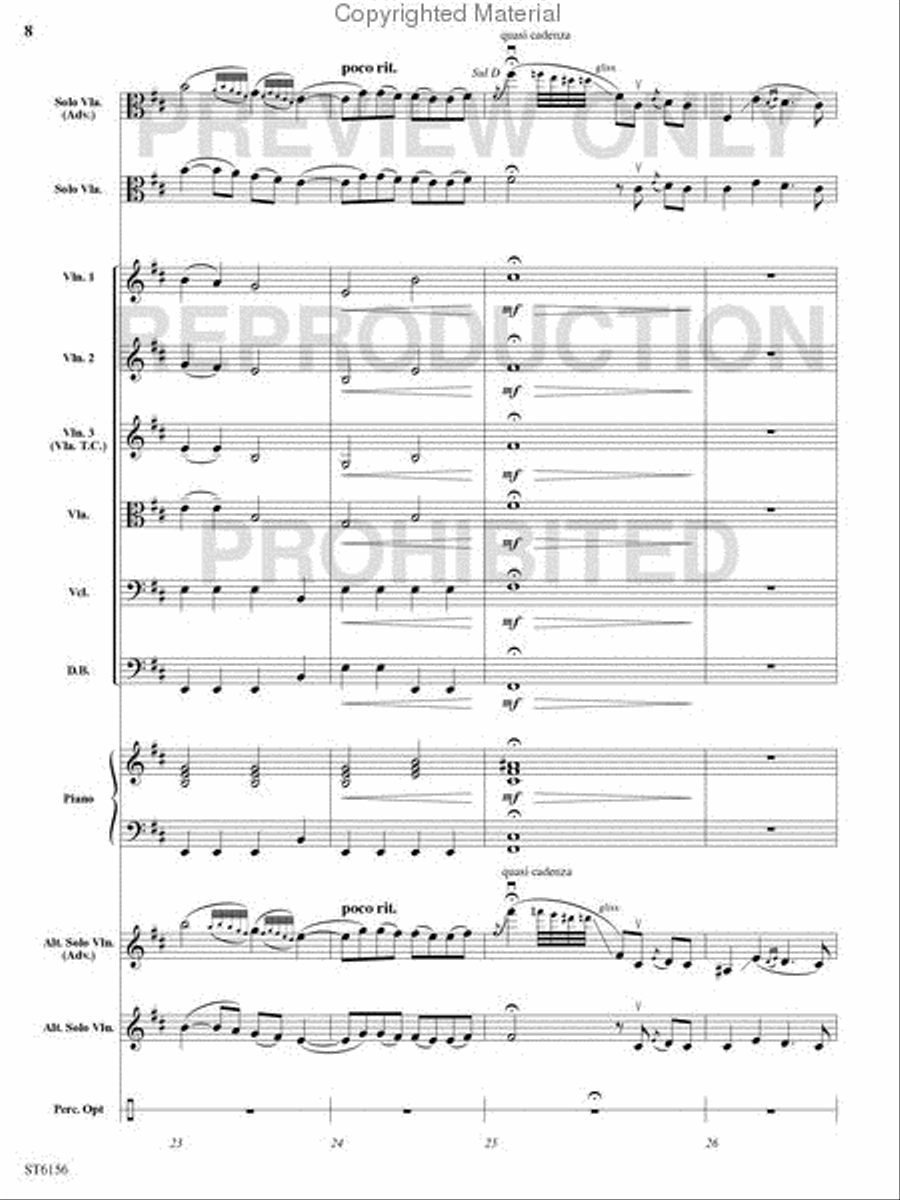 Danza Latina Danza Latina String Orchestra scores gallery preview page 7