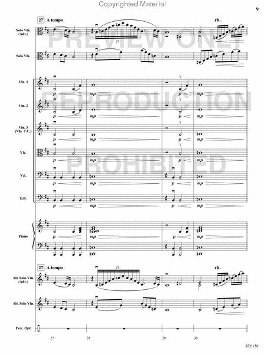 Danza Latina Danza Latina String Orchestra scores gallery preview page 8